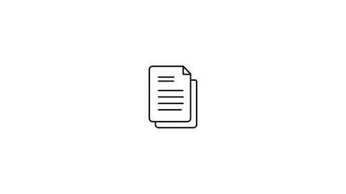 Multiple Documents Icon Stacked Papers File Folders