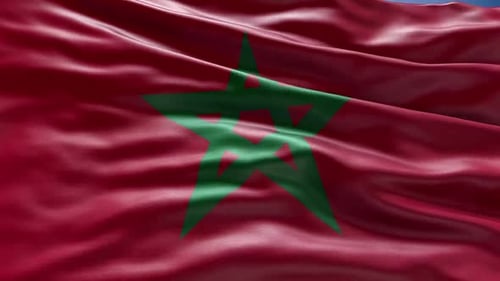Zoom Flag Morocco