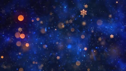 Fond de neige et de flocons de neige de Noël 38