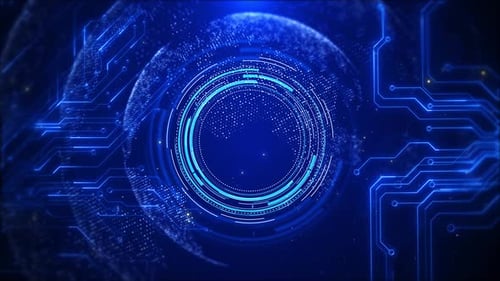 Цифровая высокотехнологичная технология голограмм Абстрактный футуристический технологический дизайн светящиеся инновации цифровой автомобиль