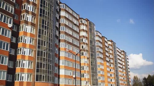 View to Newly Built Apartment Houses