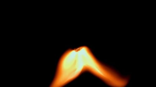 Super Slow Motion Lighting Matches