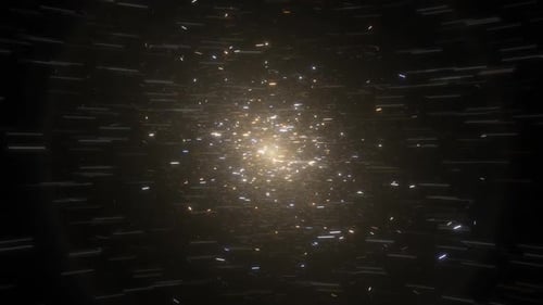 Futuristic Hyperspace Starfield Travel Background