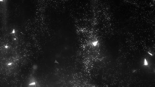 Space Particles Crystals Loop