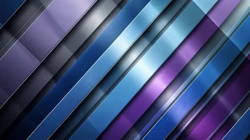 Abstract diagonal stripes in vibrant colours
