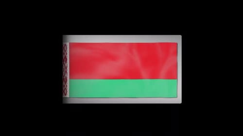 Modern Waving Flag Image Reveal Animation