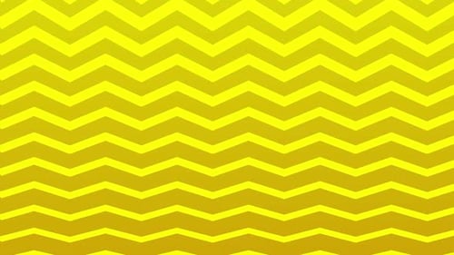 Seamless Looping Geometric Yellow Chevron Lines Background