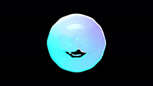 Radar Collection: Cargando la animación de un globo en rotación con puntos calientes y una esfera circular