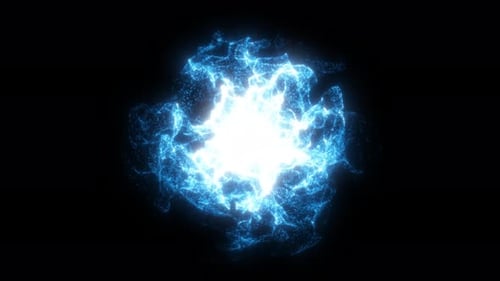 Magic energy black background