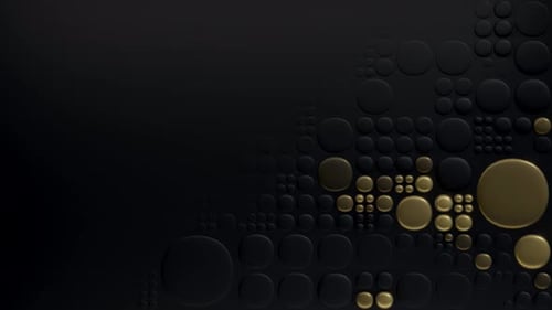 Abstrakter geometrischer Schwarz-Gold-Hintergrund.