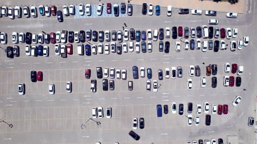 Parking Lot Aerial View