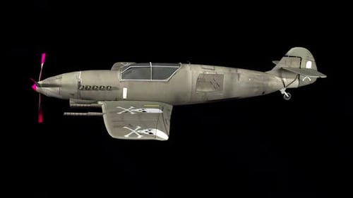 Militärflugzeug, fliegende Seitenansicht, transparent