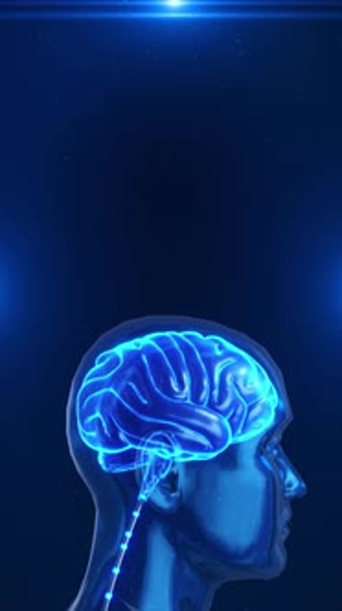 Ai Brain Technology | Infografik-Hintergrund | Futuristische künstliche Intelligenz | Mind Design | Connecting