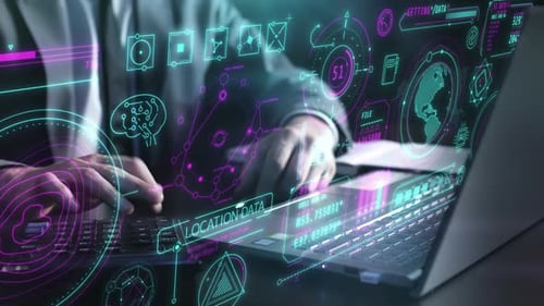 An Array Of Infographics About Artificial Intelligence Research