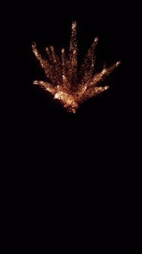 Dynamic Particle Burst Effect for Celebration Reveals