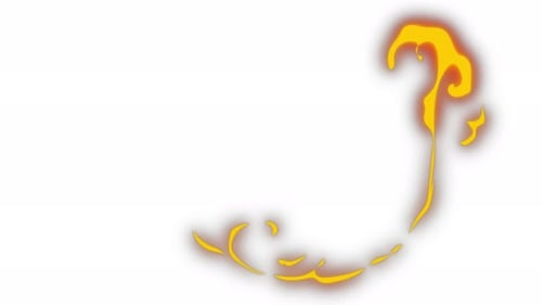 fire element overlay for adding texture to video