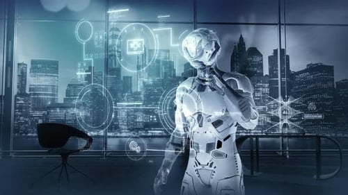 An Android Engaging with Interactive Virtual Screen