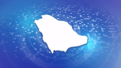 Saudi Arabia Map Intro