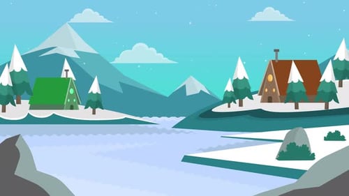 Winter Forest Animation