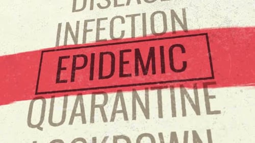 Epidemic 3D Scrolling Title Animation