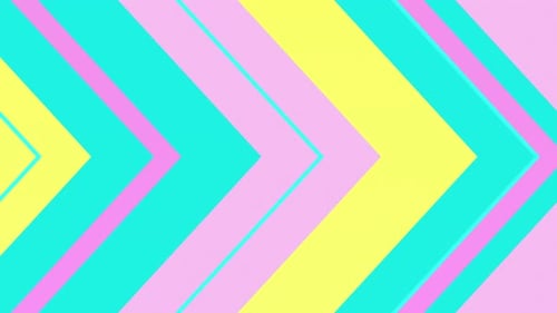Multicolored moving abstract geometric shapes background