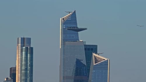 Stunning panorama of New York's urban jungle, framed by the New Jersey skyline