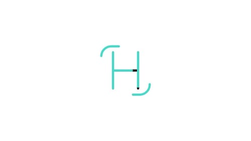 Animiertes Buchstabensymbol