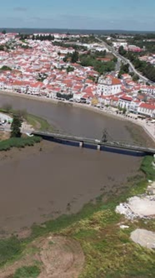 City of Alcacer do Sal Portugal Vertical Video