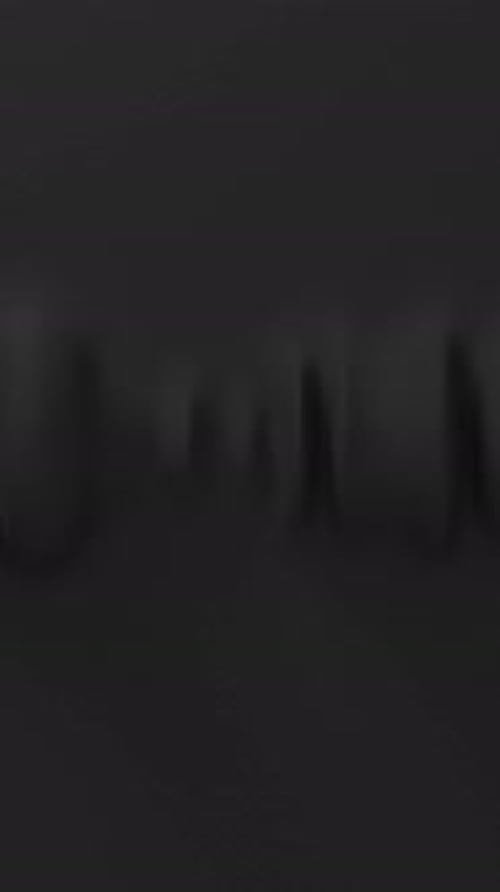 Abstract Black Neumorphism Audio Waveform Oscillating As a Seamless Music Visualization Loop