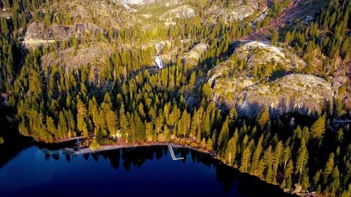 Breathtaking And Beautiful View Of Lake Tahoe California