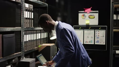 Young Adult Works at a Filing Station