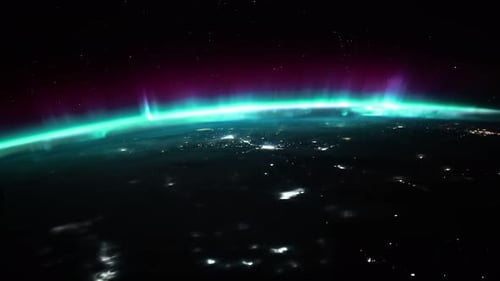 Erde aus dem Weltraum