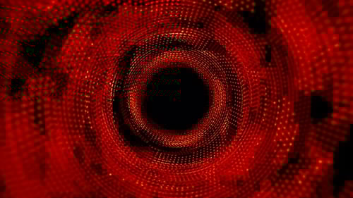 Twirl Red Dot Animationshintergrund