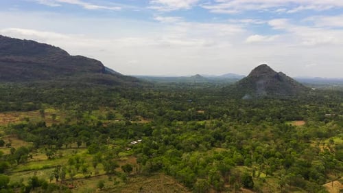 Rural Landscape in Sri Lanka
