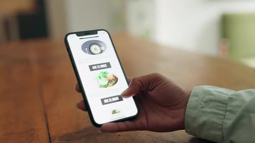 Ordering Food with Mobile Phone Application