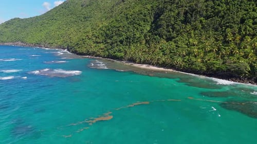 Playa Ermitaño like paradise In Samana, Dominican Republic