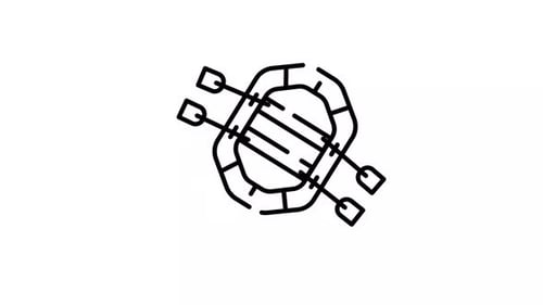Rafting icon animation