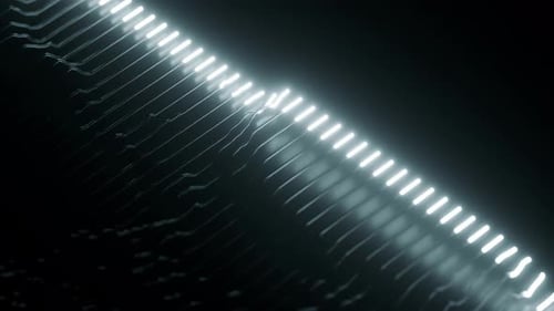 Satisfying Loop of 3D Optical Fiber Neon Lights
