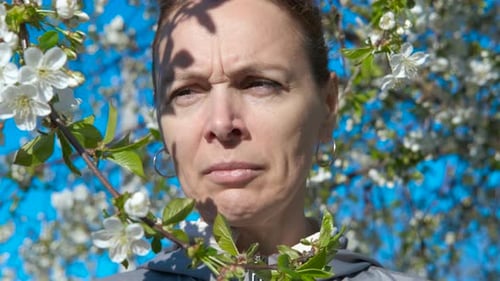 Angry with Pollen Allergy