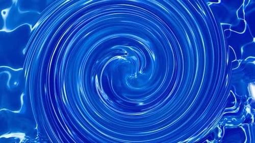 Animated twirl liquid color glossy background. Twisted colorful shiny motion design. 475