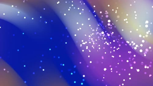 Glittering Abstract Design With Blue Purple And Gold Hues