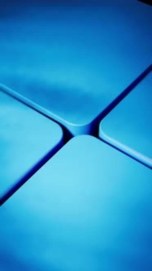 Blue Modern Abstract Geometric Background Seamless Loop