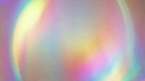 Abstract Holographic Iridescent Light Leak Background Loop