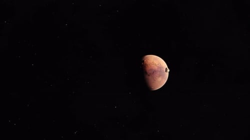 Survoler la ceinture d'astéroïdes en passant devant Deimos et en direction de Mars