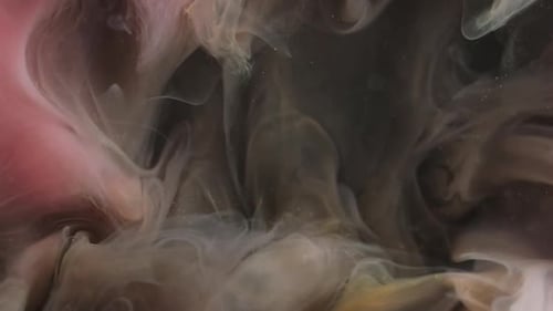 Grunge Fog Haze Wave Spill Stream Paint Art Swirl