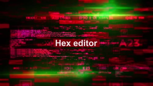 Palavras do editor hexadecimal relacionadas a hackear fundos de alta tecnologia
