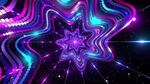 Tunnel in Neonform
