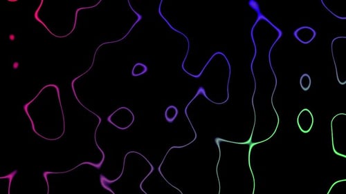 Fondo abstracto con líneas de neón