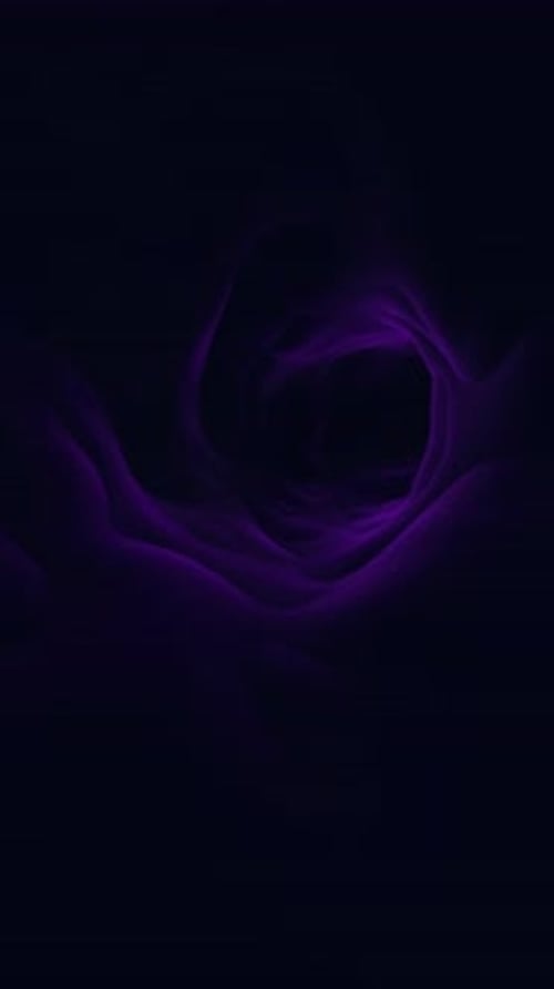 Fluid Abstract Purple Tunnel Looping Background Animation