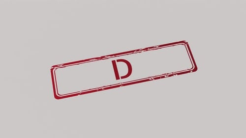 Grunge Rubber Stamp Text Reveal Effect